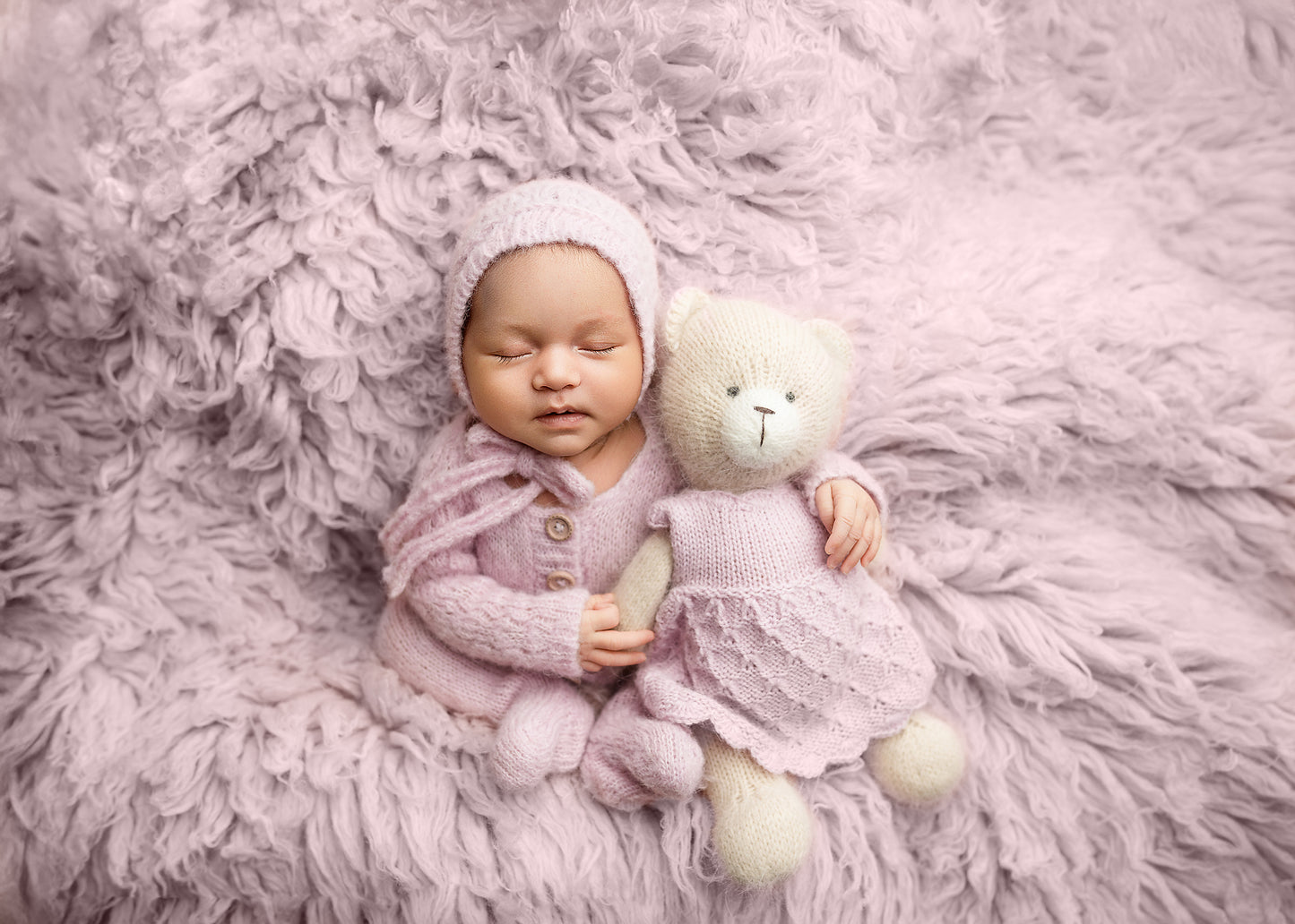 Olivia newborn sleeper set