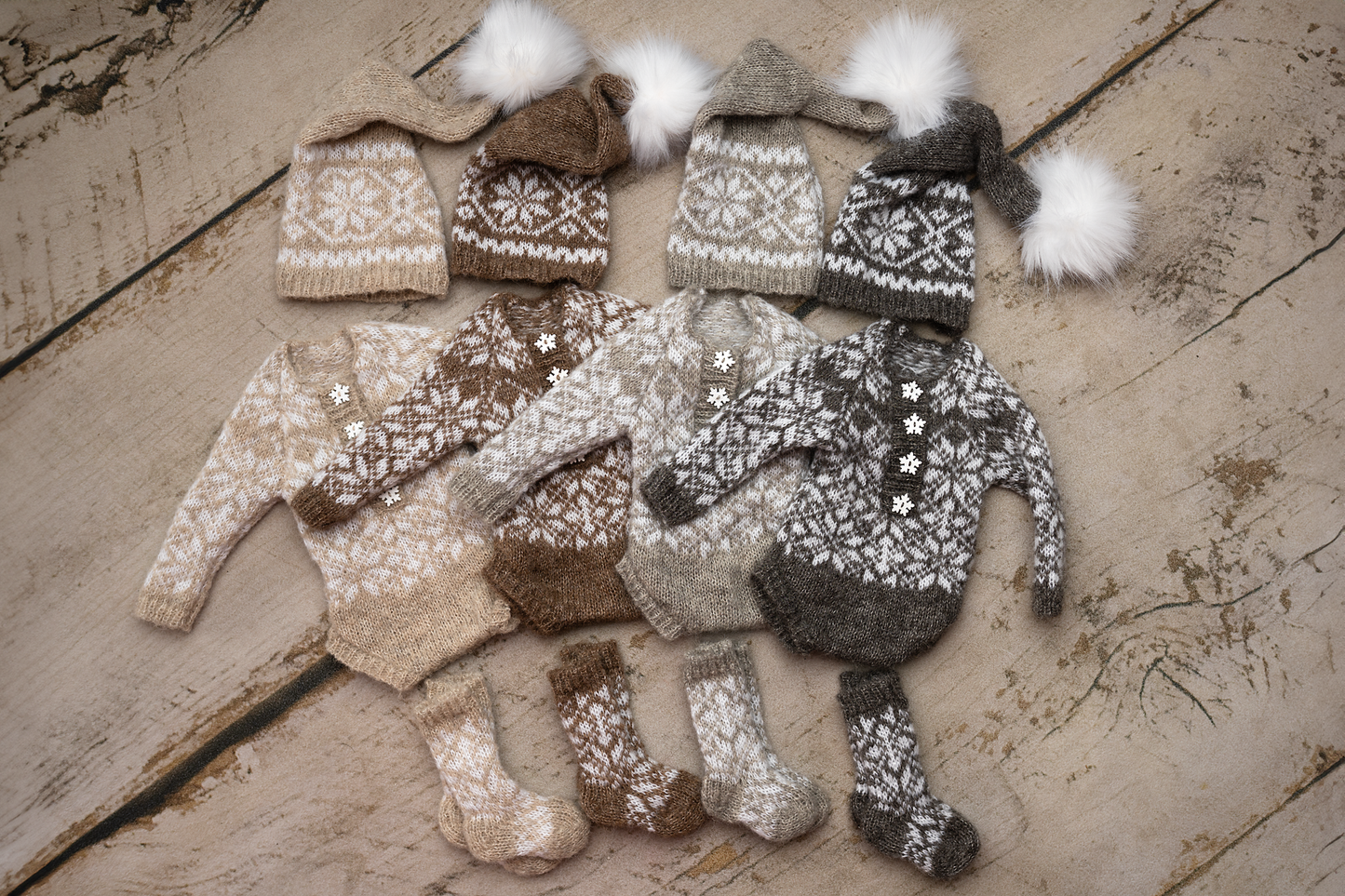 Christmas Olivia sets (newborn size)