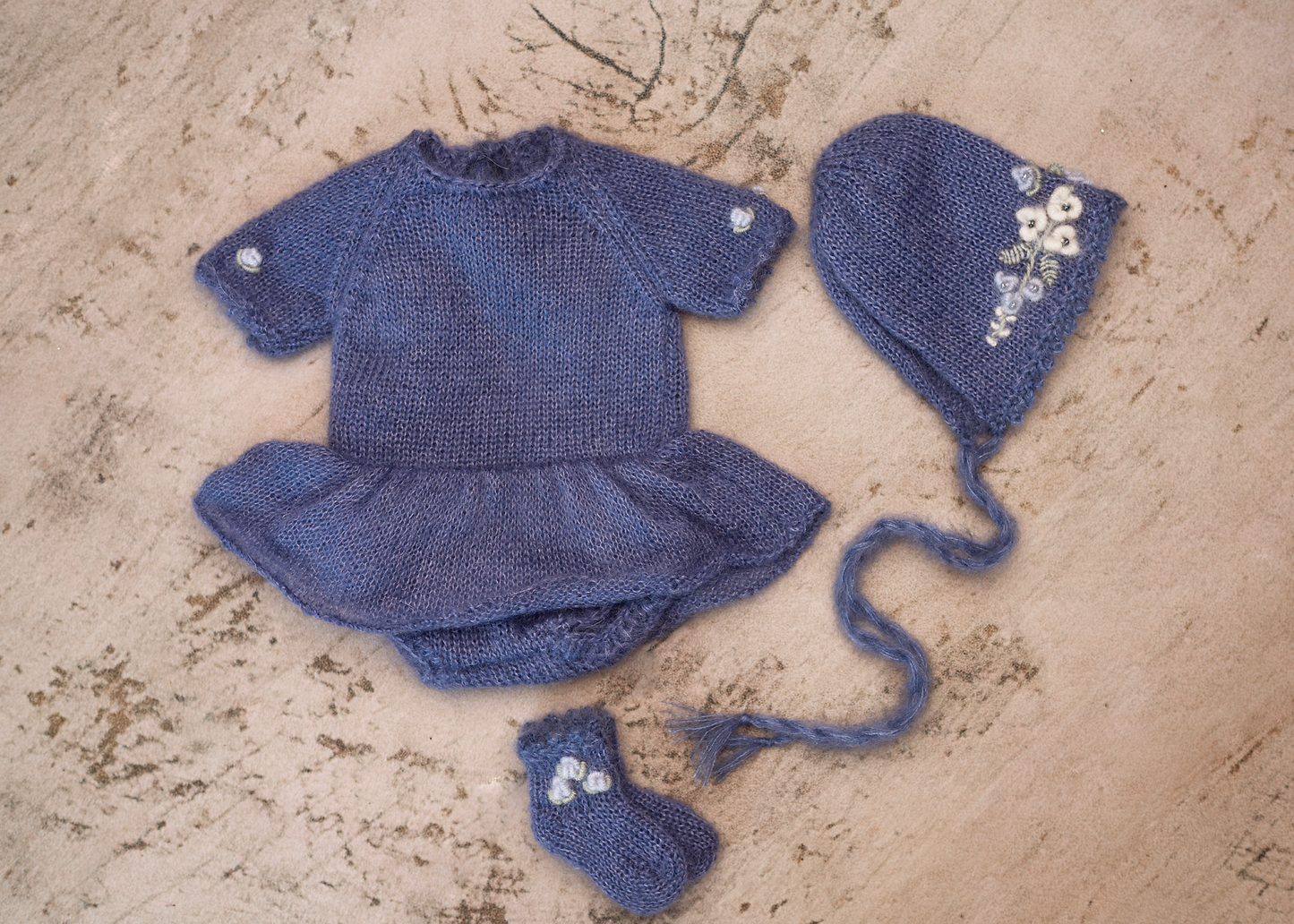 Flora newborn set