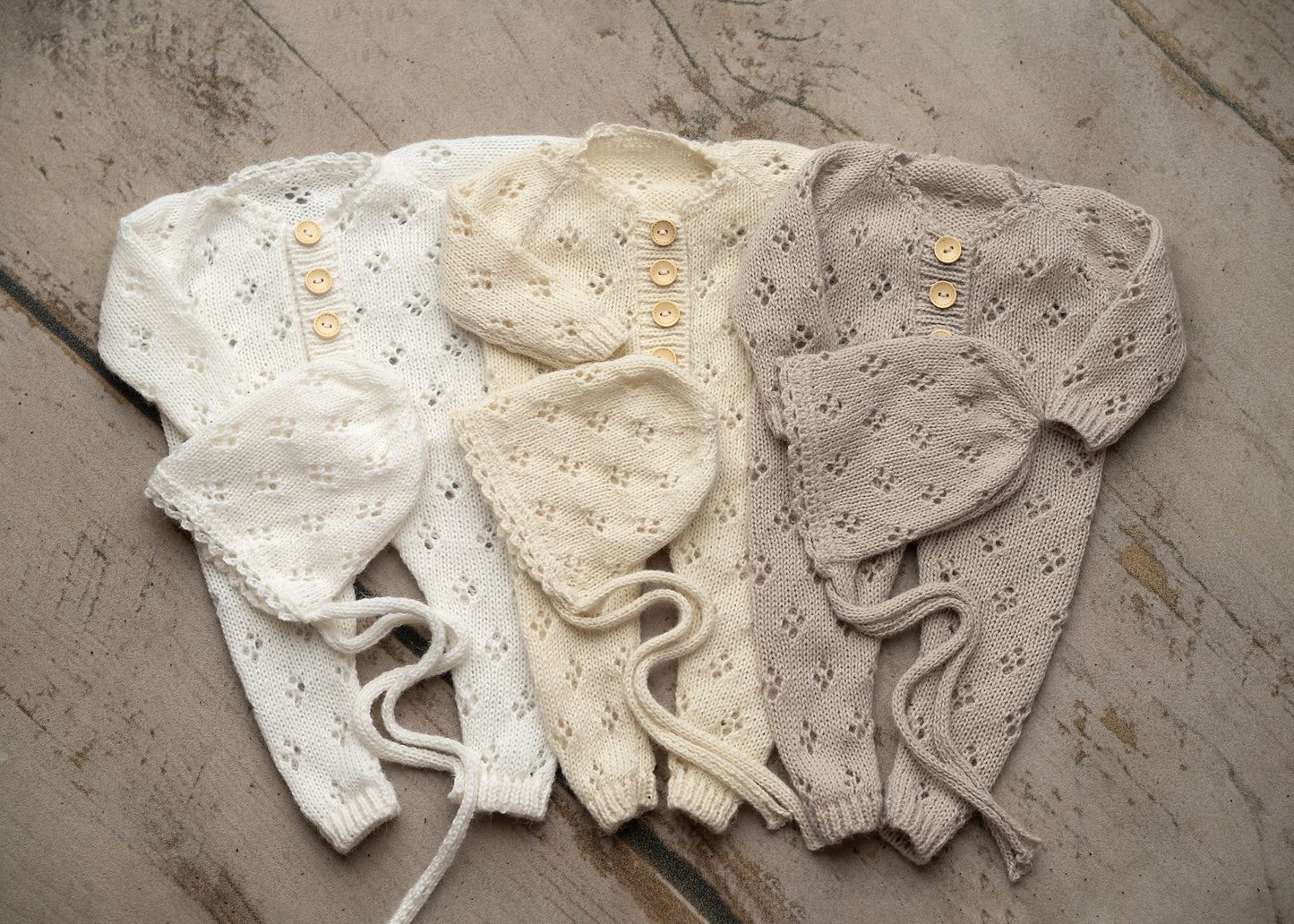 Hyacinth newborn romper