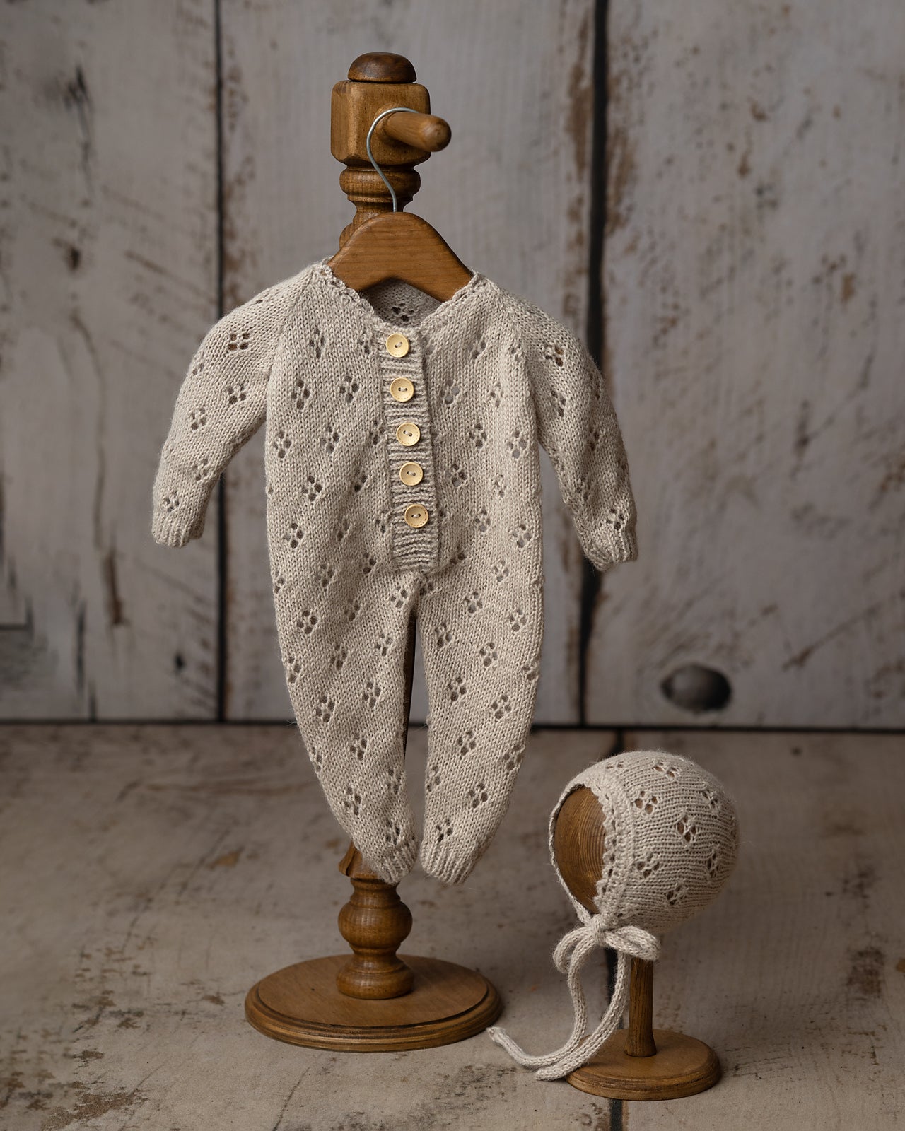 Hyacinth newborn romper