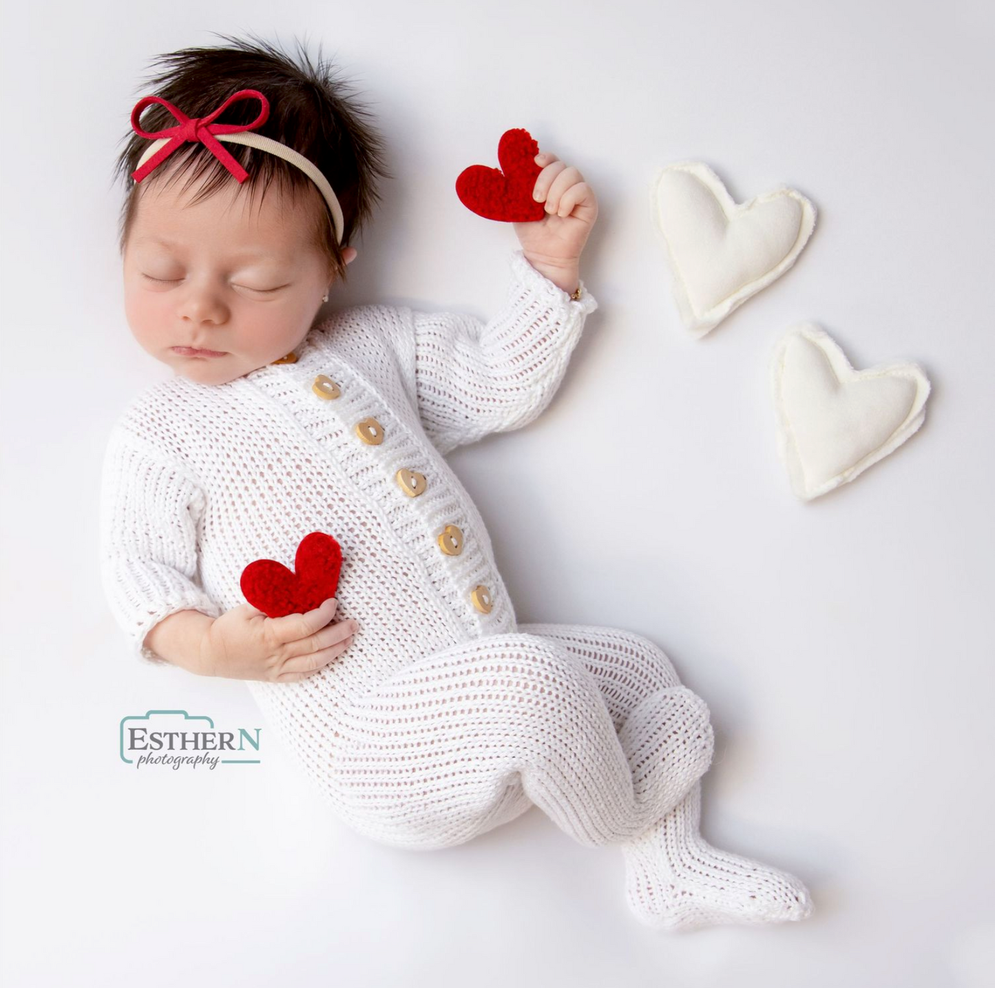 Tight fit footed romper