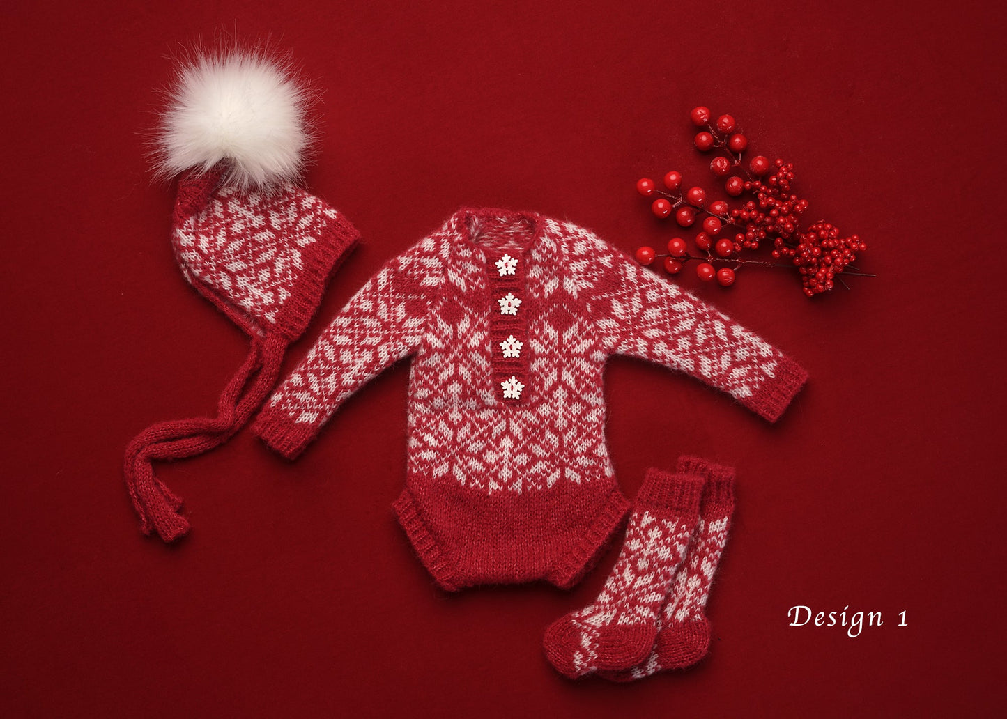Christmas Olivia sets (Sitter size)