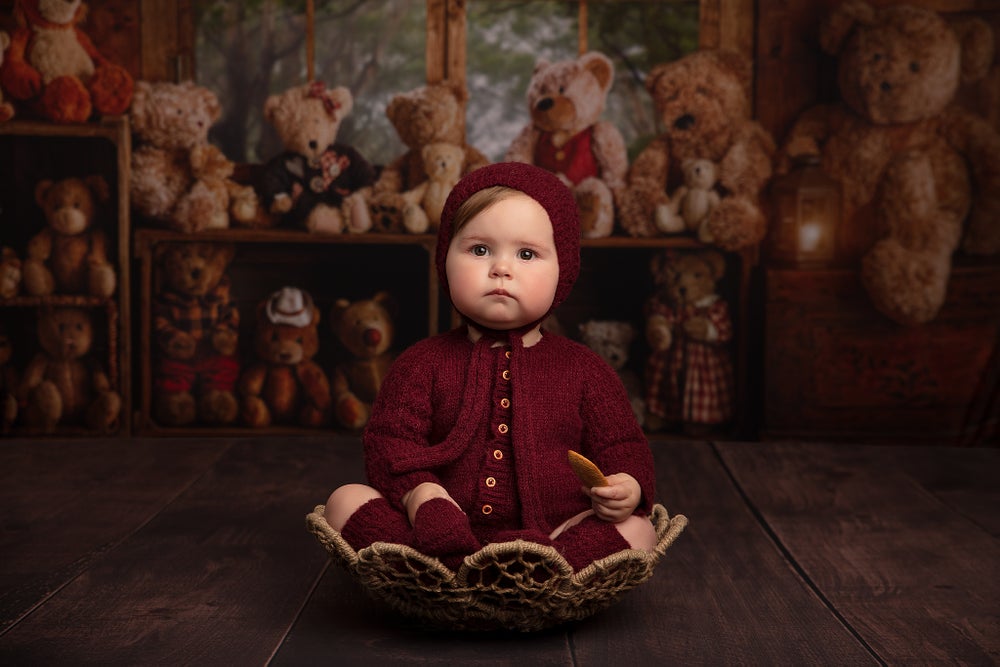 Olivia newborn sets with socks SITTER