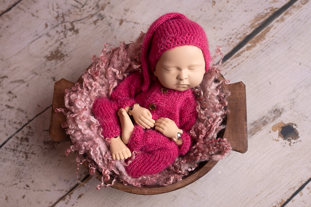 Wild berry fuzzy romper set