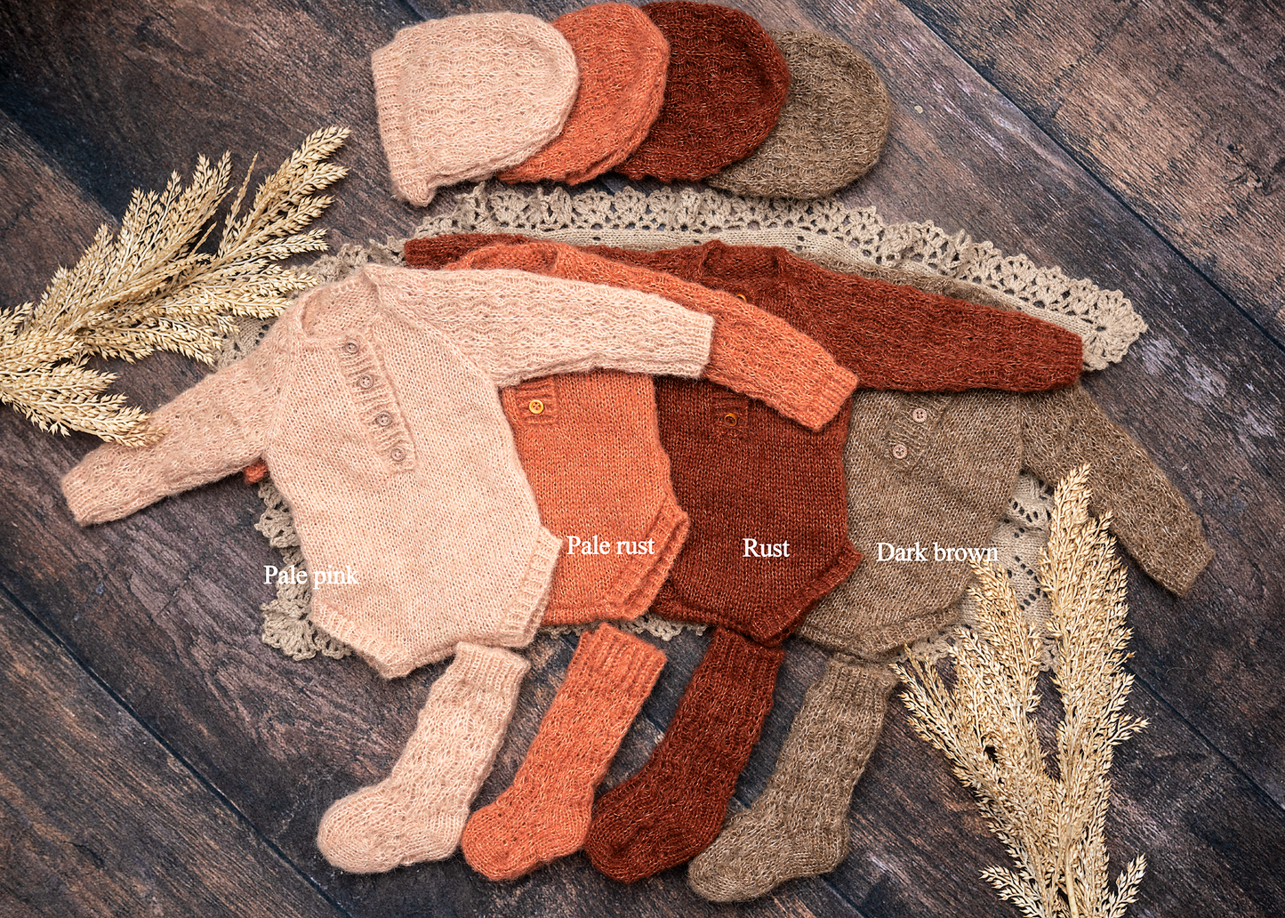 Olivia newborn sets with socks SITTER