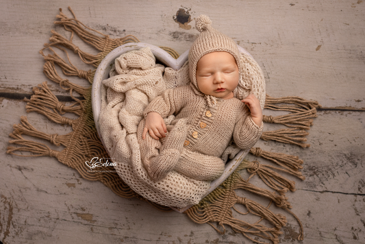 Tight fit footed romper