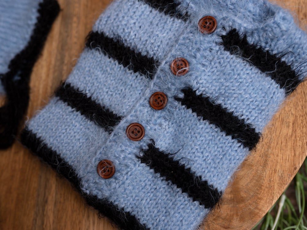 Dory footed romper set