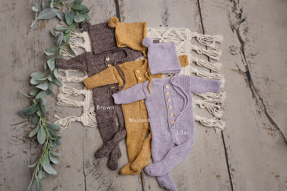 Tight fit footed romper