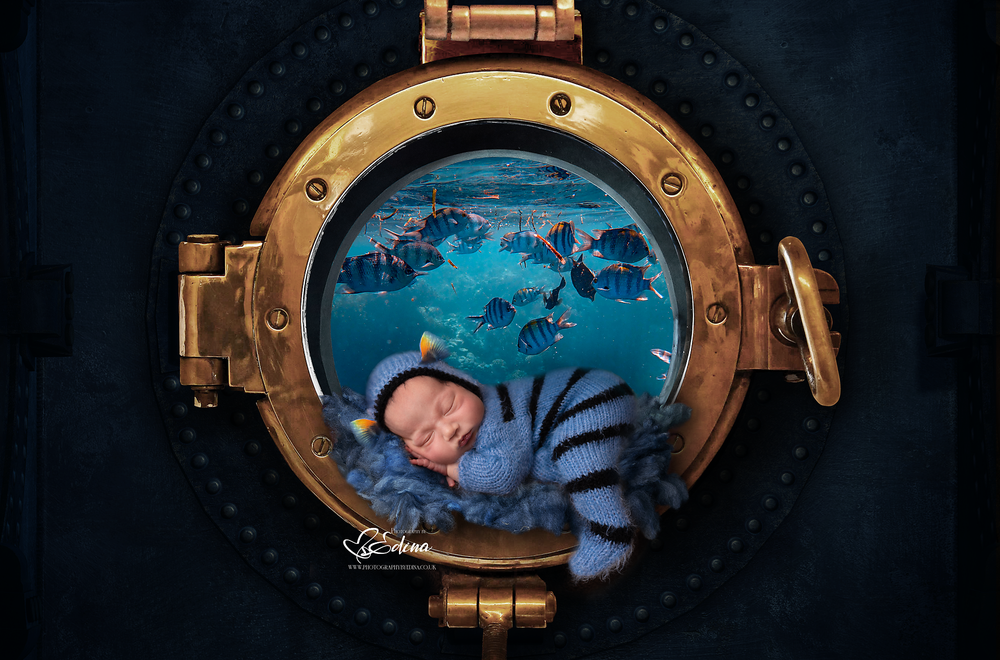 Dory footed romper set