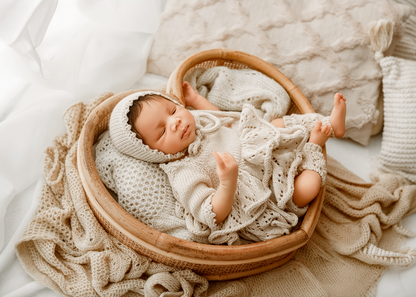 Mimi ruffle newborn set