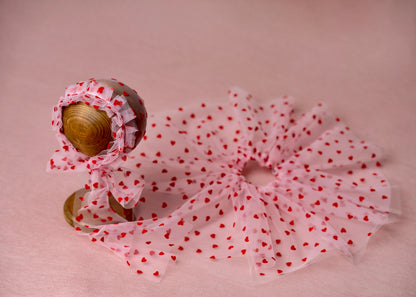 Red hearts set