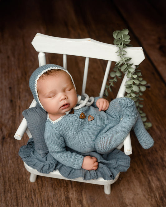 Alex newborn romper set