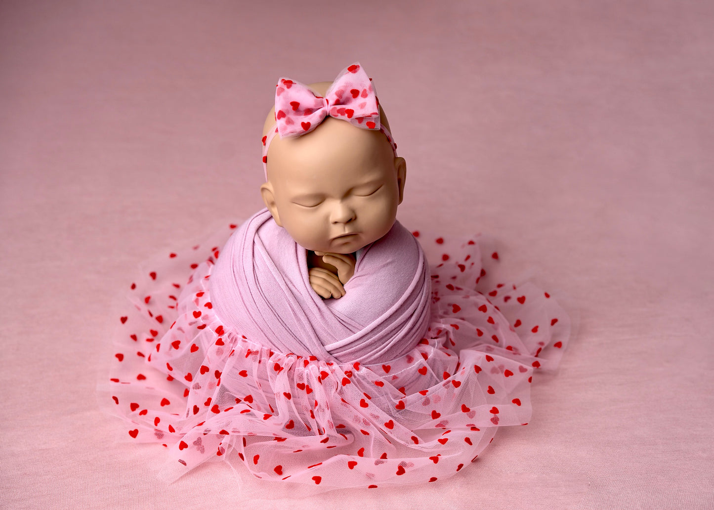 Red hearts set