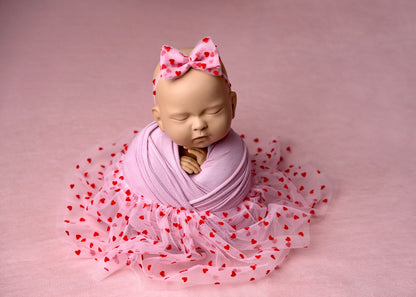 Red hearts set