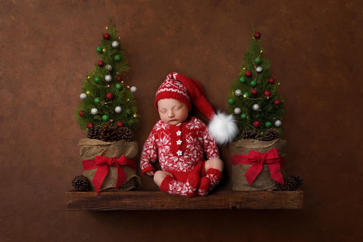 Christmas Olivia sets (newborn size)
