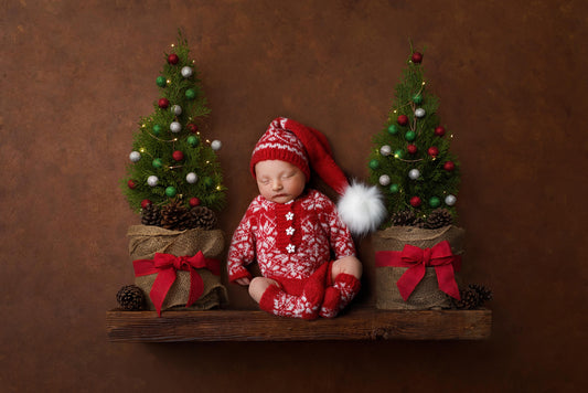 Christmas Olivia sets (newborn size)