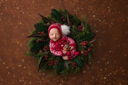Christmas Olivia sets (newborn size)