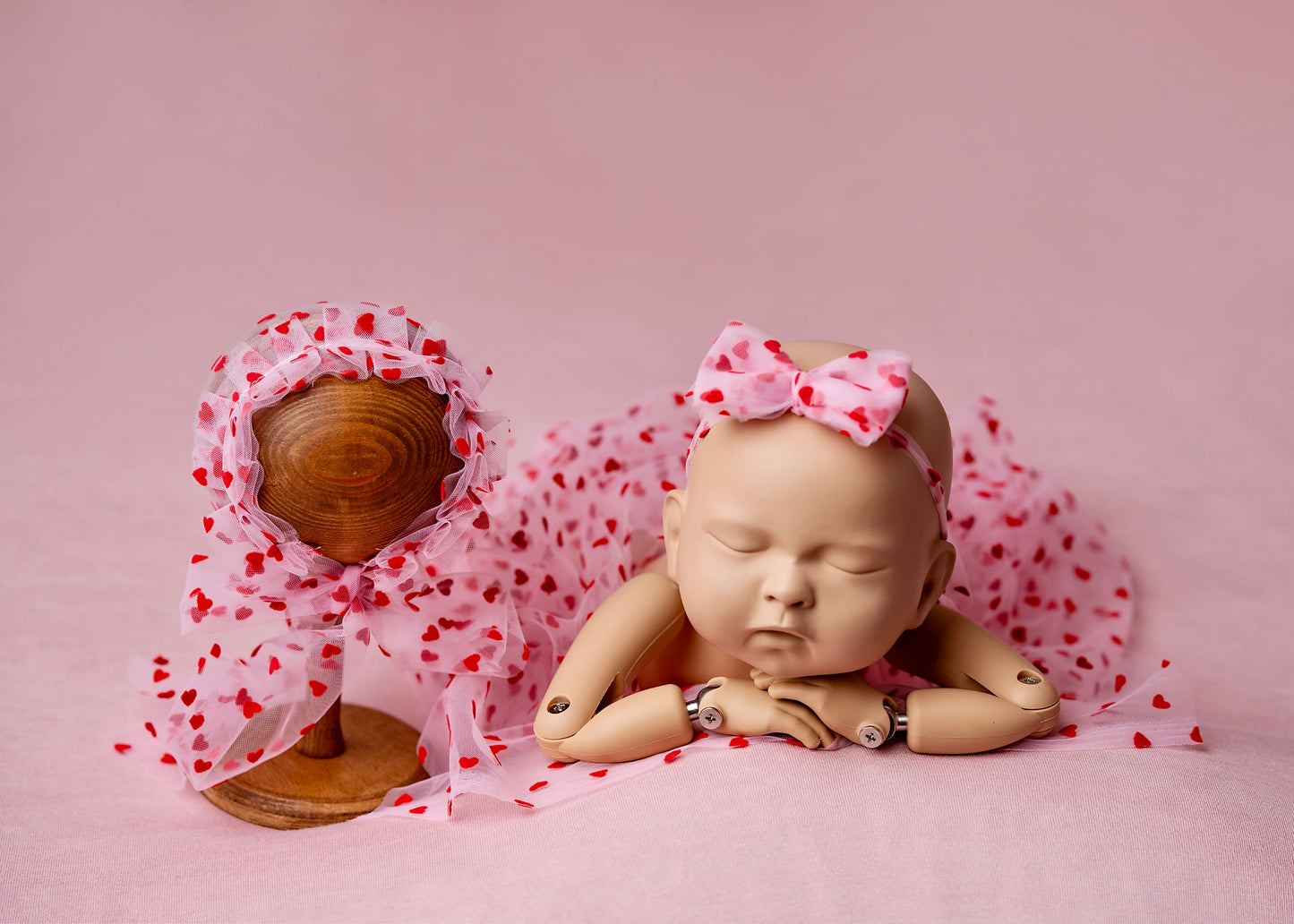 Red hearts set