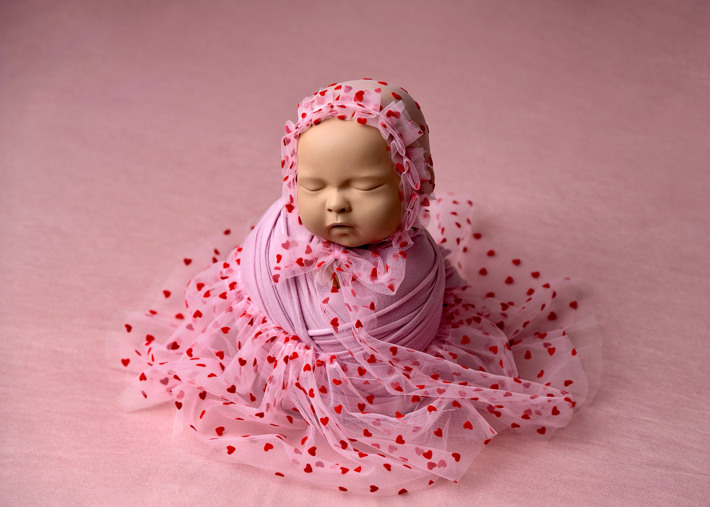 Red hearts set