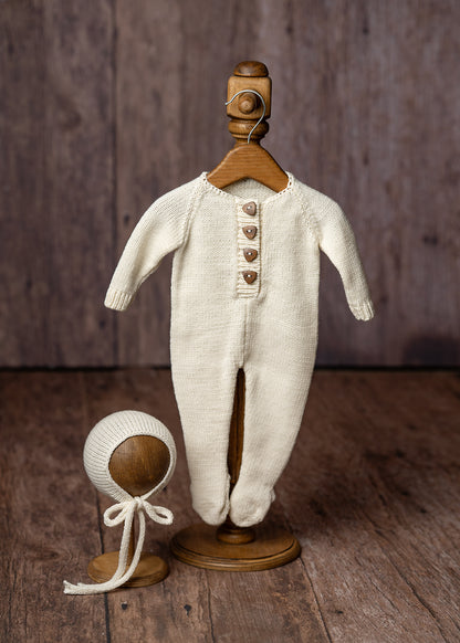 Alex newborn romper set