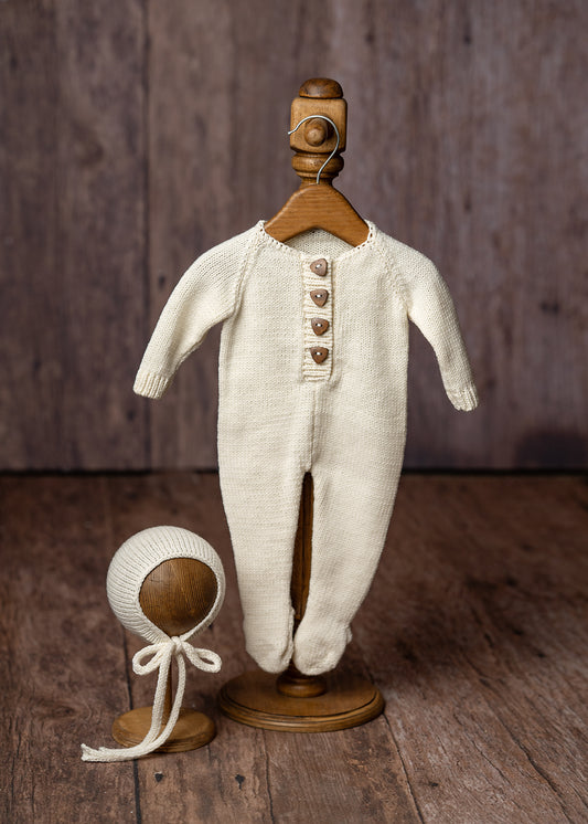 Alex newborn romper set