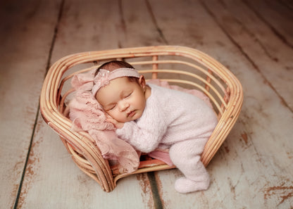 Olivia newborn sleeper set