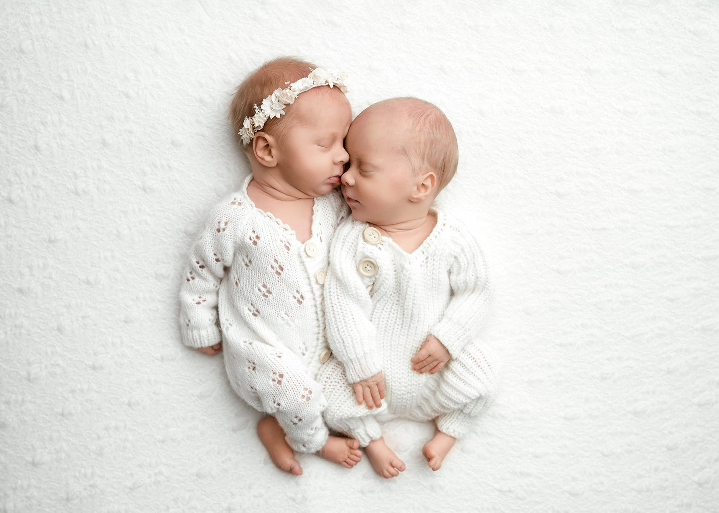 Hyacinth newborn romper