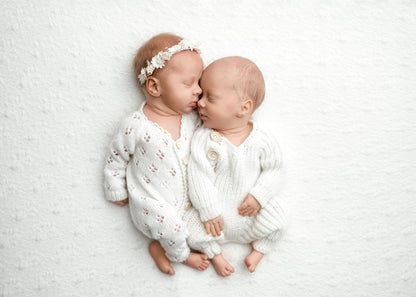 Hyacinth newborn romper