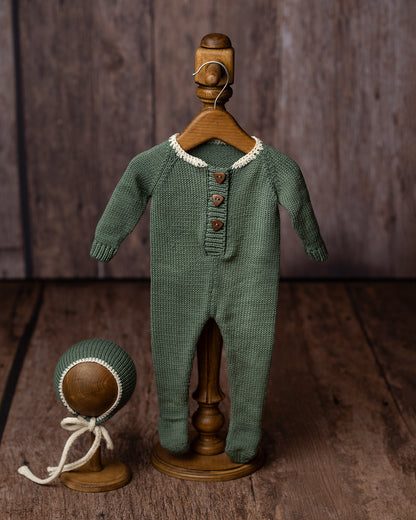 Alex newborn romper set