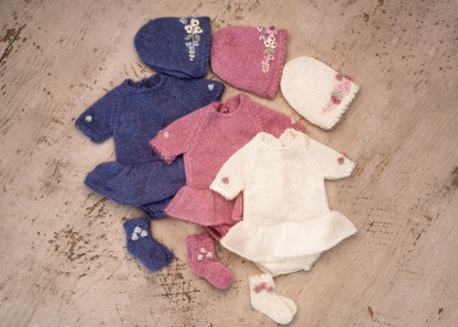 Flora newborn set