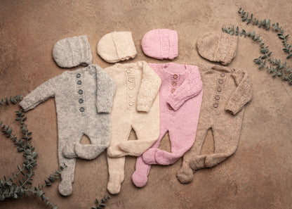 Olivia newborn sleeper set