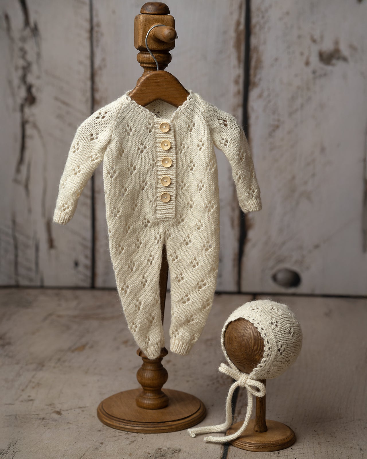 Hyacinth newborn romper