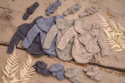 Rose newborn romper