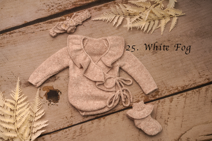 Rose newborn romper