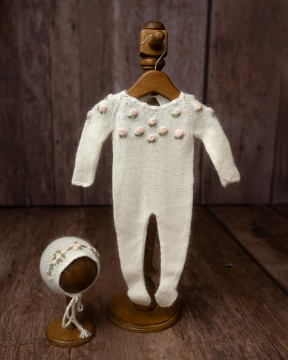 Brienne newborn romper