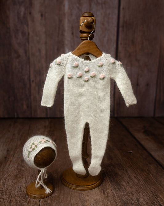 Brienne newborn romper