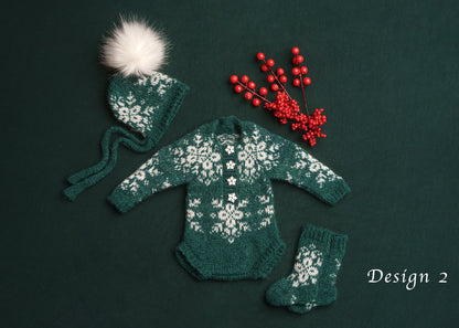 Christmas Olivia sets (Sitter size)
