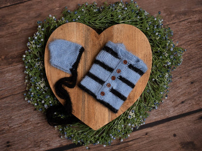 Dory footed romper set