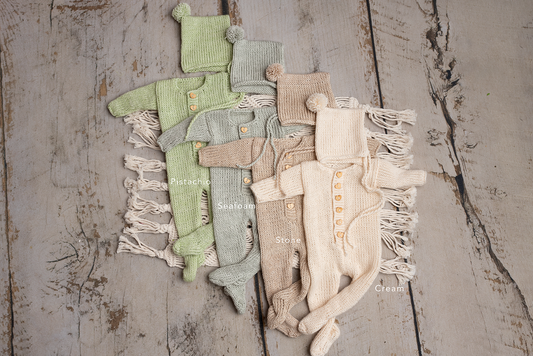 Tight fit footed romper